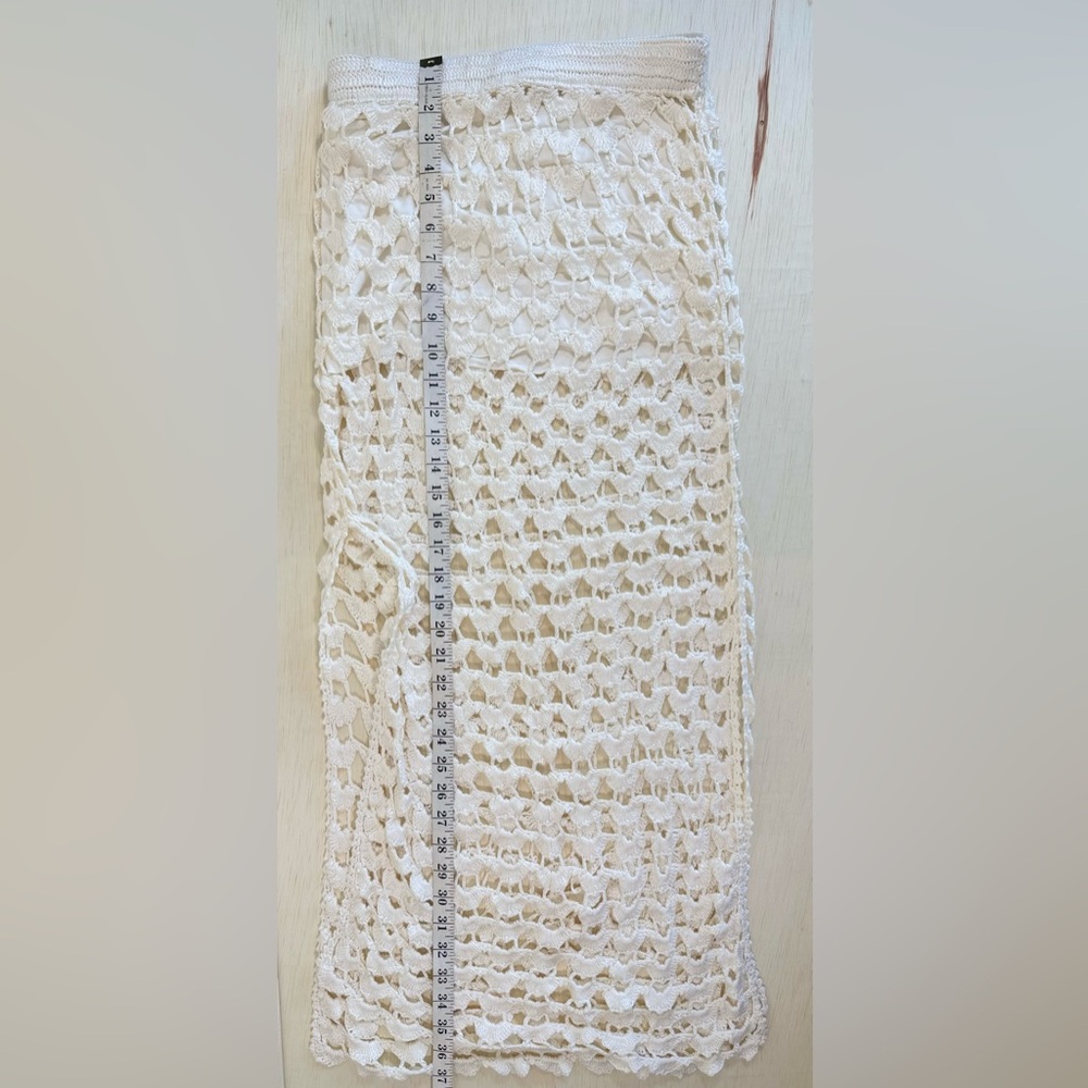 Free People Flook the Label white lace Crochet Set size S - Picture 9 of 13